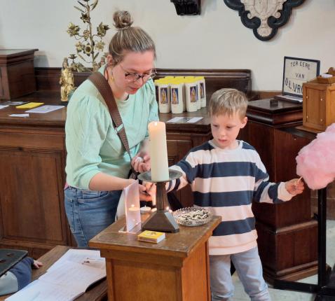 Light a candle op de Vejelse Metten © Eric Seghers