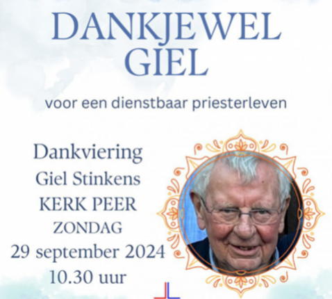 dankviering Giel Stinkens 