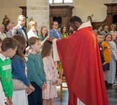 Vormselviering 2023 in de Sint-Geertruikerk te Leuven © Rudi Fransens