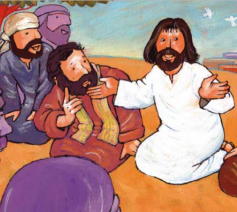Jezus vertelt © Roel Ottow in 'Hosanna'