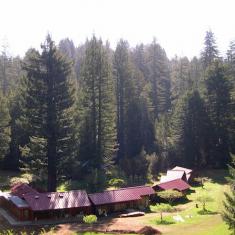 Redwoods Monastery in Californië, dochterabdij van O.-L.-V. van Nazareth in Brecht. 