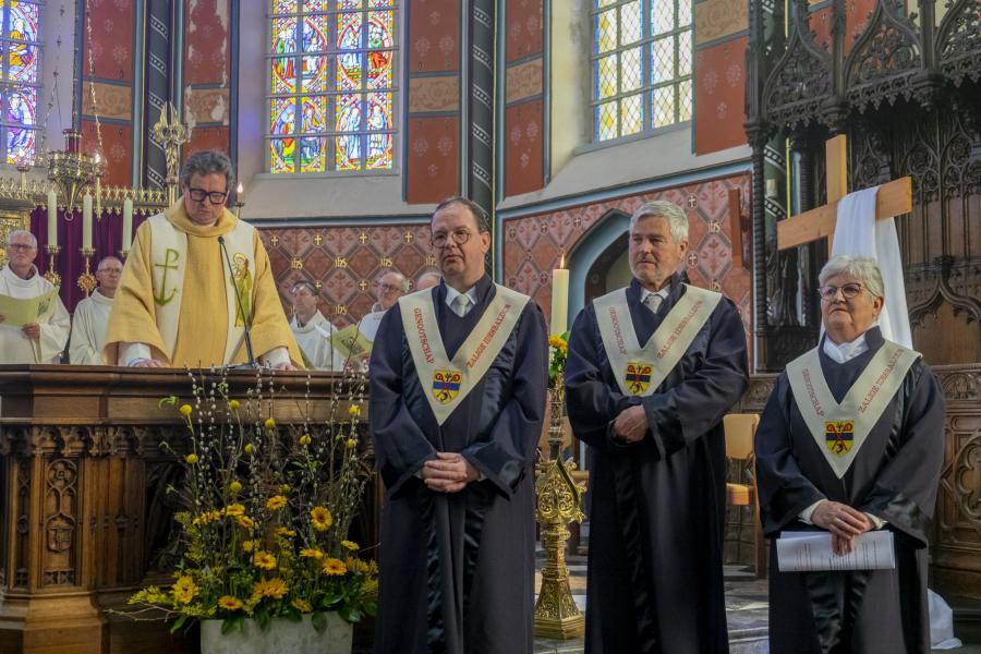 Eucharistieviering ter voorbereiding bedevaart "Baaldjes Kruus" © Lambert J. Derenette en Linda Renette