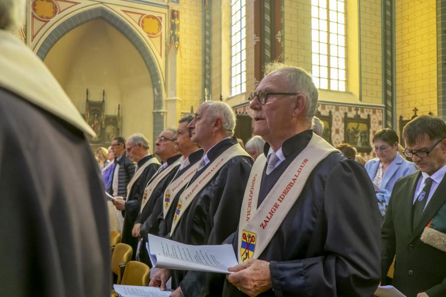 Eucharistieviering ter voorbereiding bedevaart "Baaldjes Kruus" © Lambert J. Derenette en Linda Renette