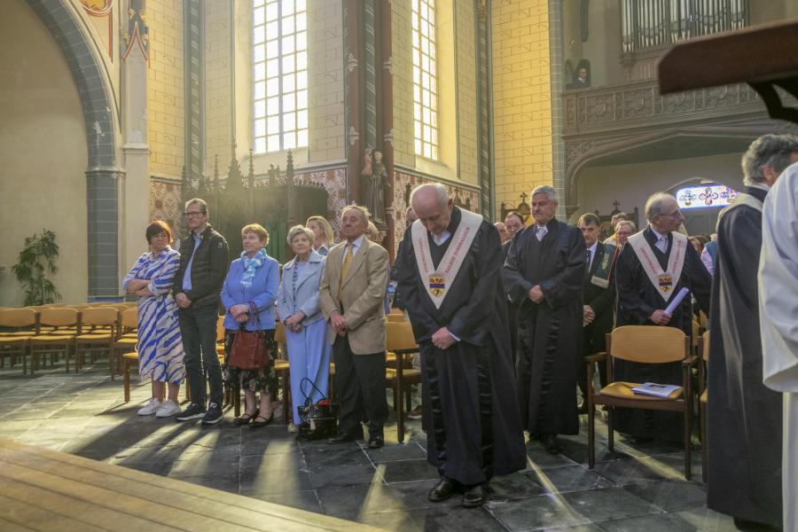 Eucharistieviering ter voorbereiding bedevaart "Baaldjes Kruus" © Lambert J. Derenette en Linda Renette