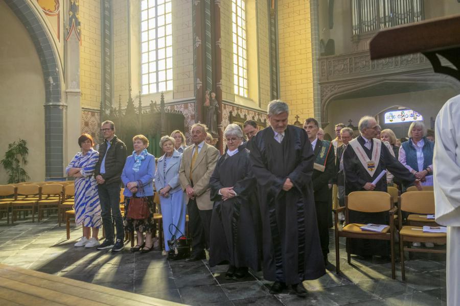 Eucharistieviering ter voorbereiding bedevaart "Baaldjes Kruus" © Lambert J. Derenette en Linda Renette