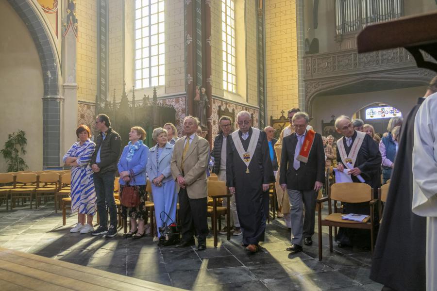 Eucharistieviering ter voorbereiding bedevaart "Baaldjes Kruus" © Lambert J. Derenette en Linda Renette