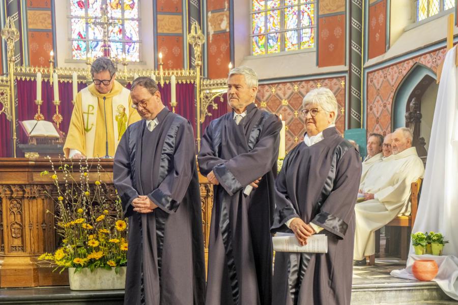 Eucharistieviering ter voorbereiding bedevaart "Baaldjes Kruus" © Lambert J. Derenette en Linda Renette