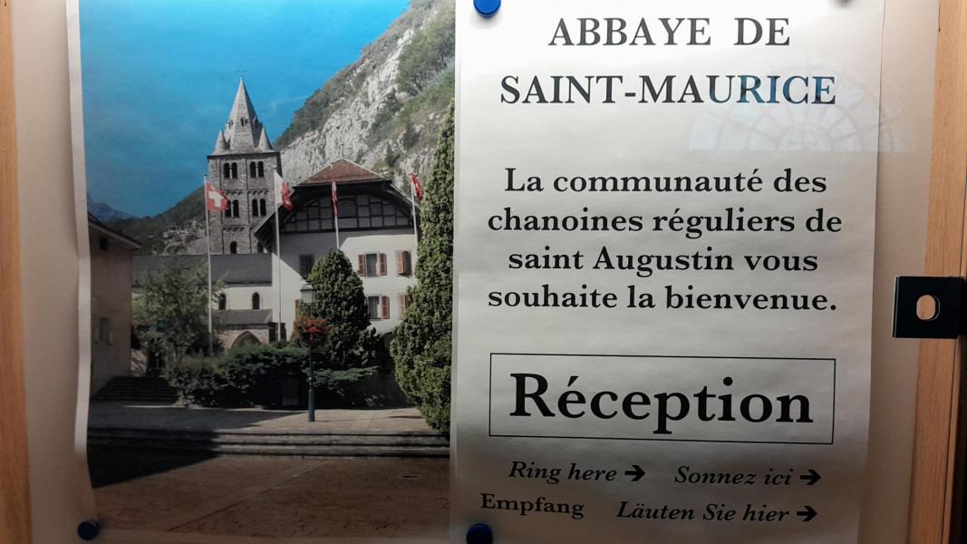 Bienvenu à l’Abbaye de Saint-Maurice © T Poorters