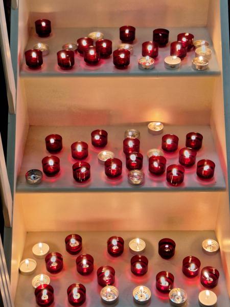 Light a candle op de Vejelse Metten © Eric Seghers