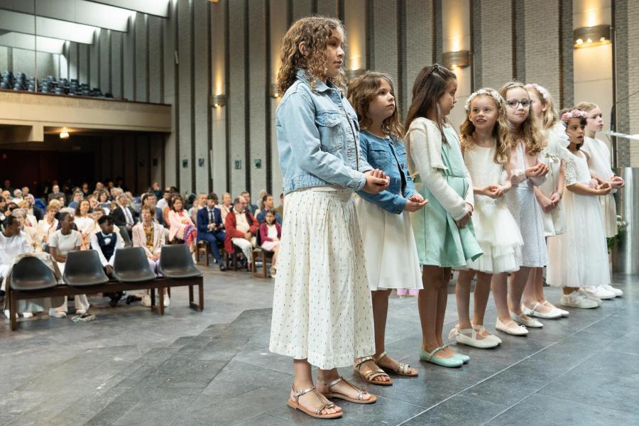 zondag 26 mei om 11 uur: Pius X, Groenenborgerlaan-Wilrijk - voorganger: Cyriel Dehandschutter © 't Fotograafken Belsele