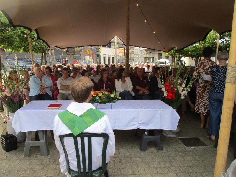 Eucharistieviering tijdens Wingens Bruegelweekend 