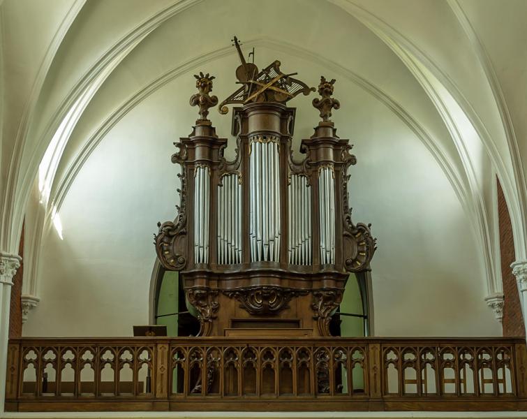 Het orgel is nog steeds in gebruik. 