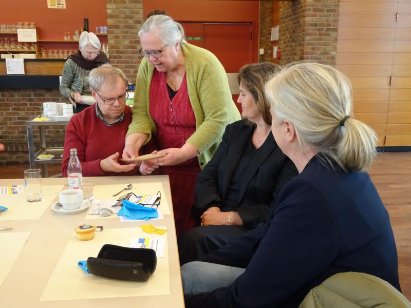 Inez Germeys won de quiz. © Mia Verbanck