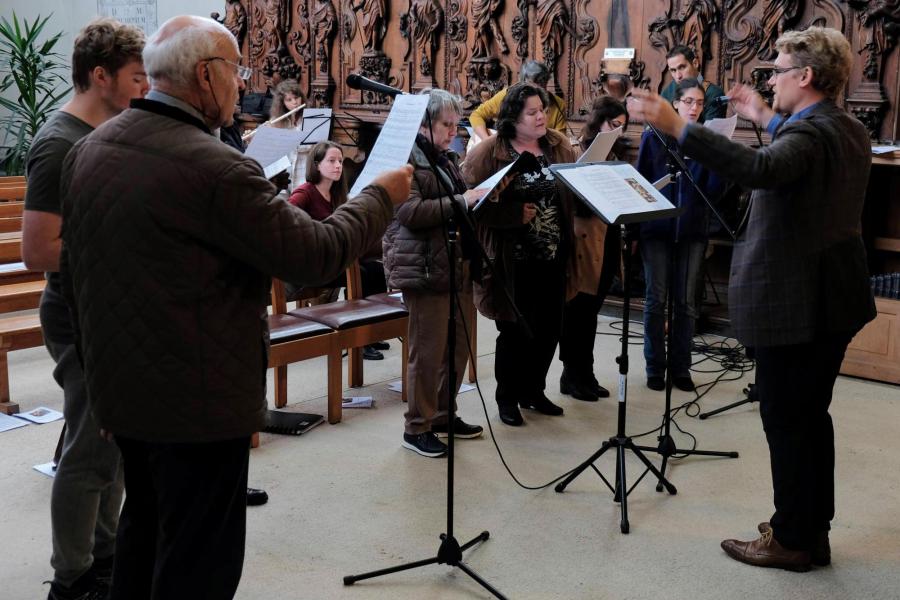 Feestzitting 500 jaar ‘Laatste Avondmaal’ in de Sint-Kwintenskerk © Pastorale zone Leuven aan de Dijle