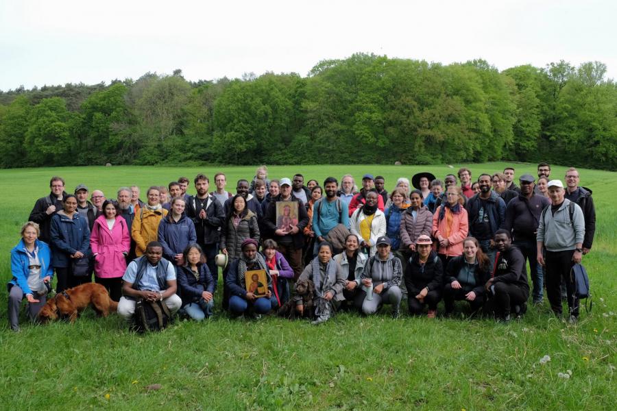 Op bedevaart van Sint Kwinten in Leuven naar Onze Lieve Vrouw van Basse-Wavre 2024 © Pastorale zone Leuven aan de Dijle