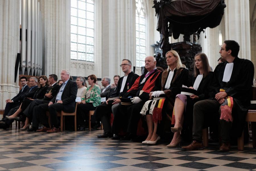 Te Deum in de Sint-Pieterskerk 2024 © Pastorale zone Leuven aan de Dijle