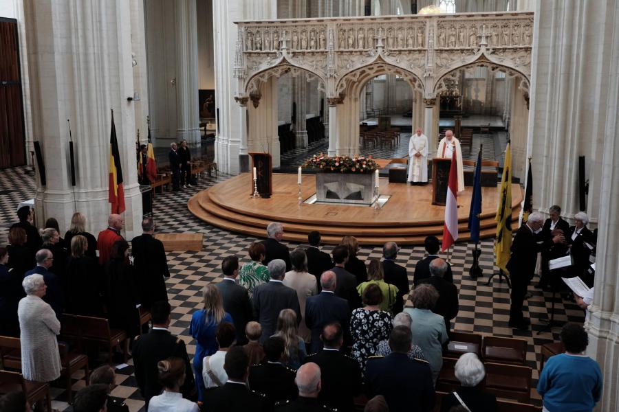 Te Deum in de Sint-Pieterskerk 2024 © Pastorale zone Leuven aan de Dijle