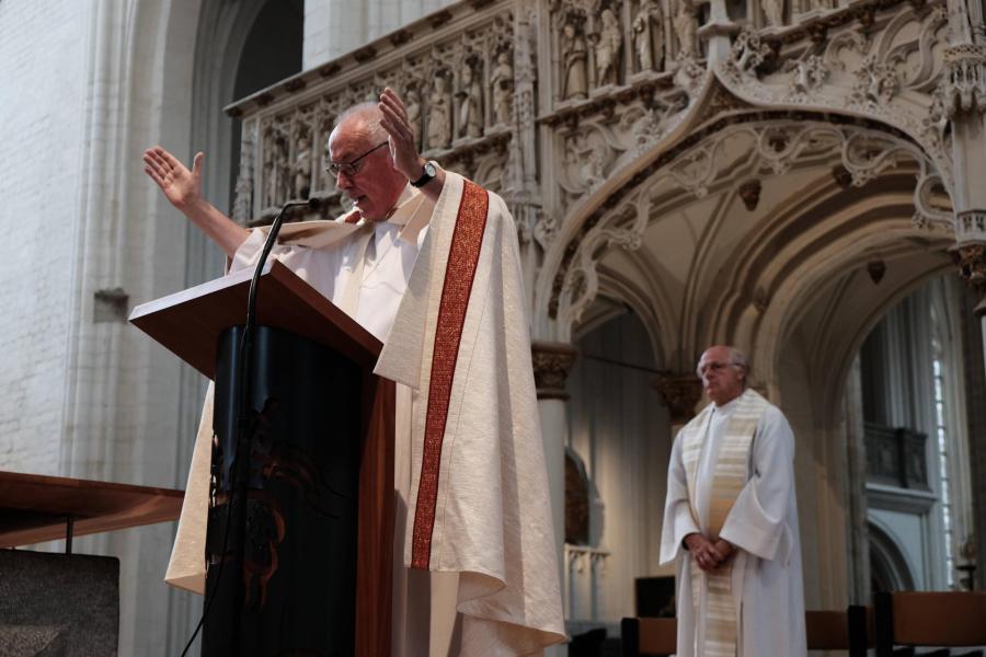 Te Deum in de Sint-Pieterskerk 2024 © Pastorale zone Leuven aan de Dijle