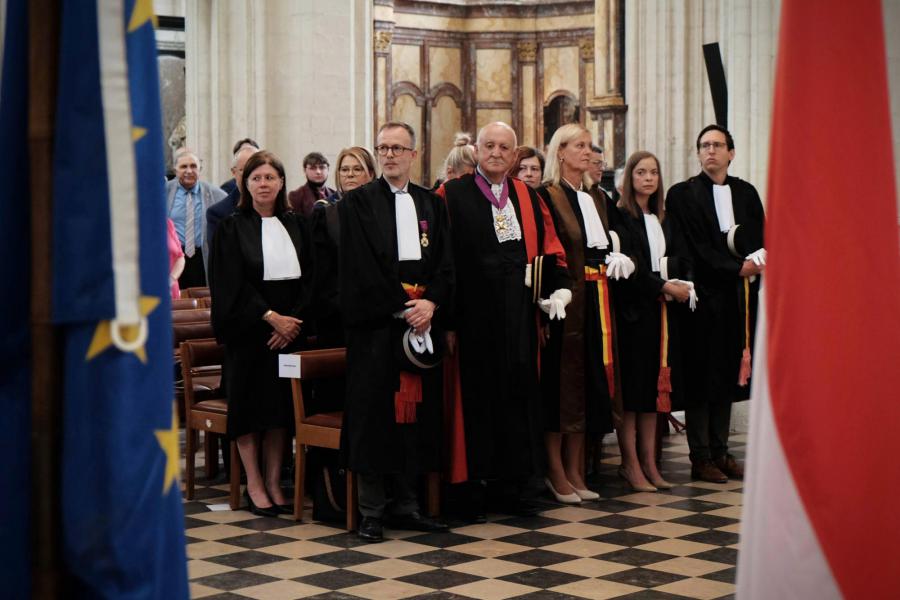 Te Deum in de Sint-Pieterskerk 2024 © Pastorale zone Leuven aan de Dijle