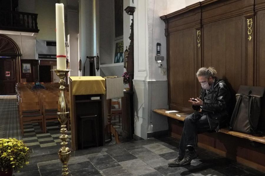 Chris De Groote, koster van de Sint-Martinuskerk te Wilsele-Dorp © Pastorale zone Leuven aan de Dijle