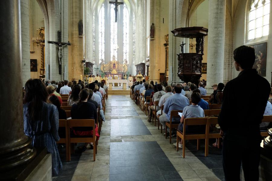 Sacramentsdag in Leuven 2022 © Pastorale zone Leuven aan de Dijle