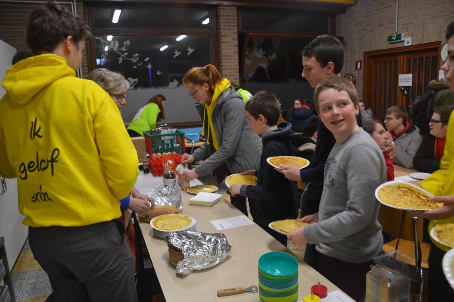 Lekkere versgebakken pannenkoeken © Karen Devroe