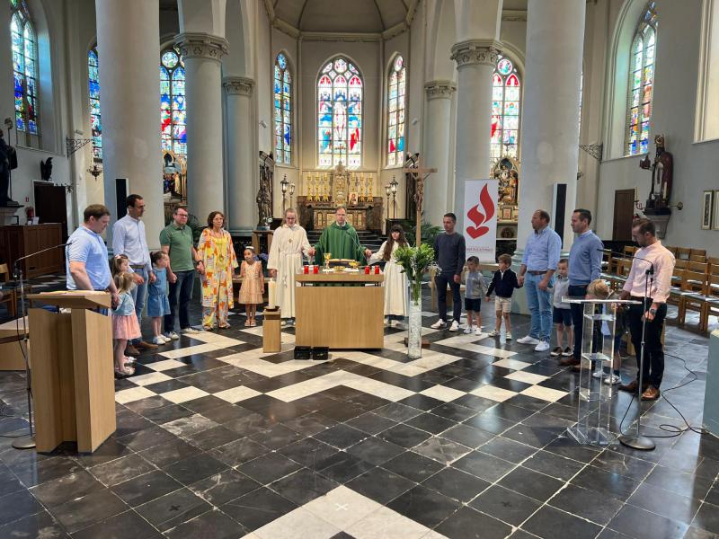 Vaderdag in de Sint-Amanduskerk te Wingene 