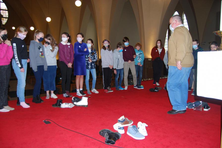 Een warm welkom aan alle vormelingen! © Kerk in Zwevegem / Communicatie / Vormsel 20-21