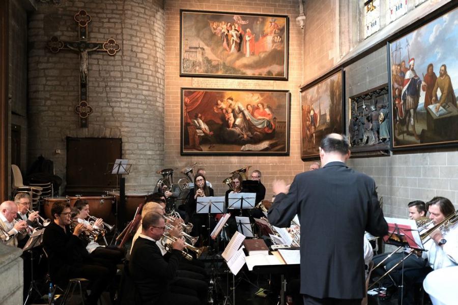 De brassband van Alsemberg © Hugo Casaer