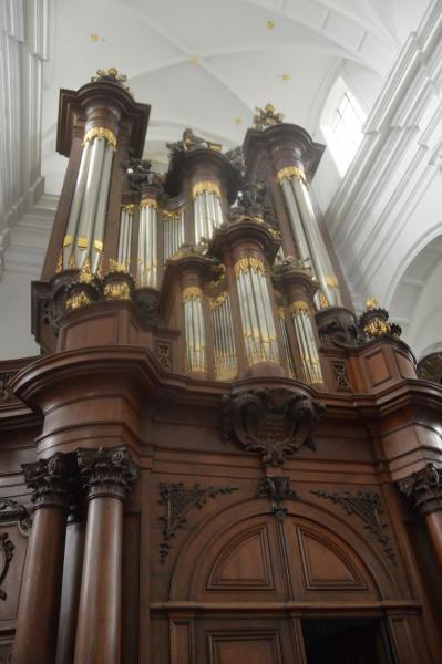 Het orgel van de Abdijkerk © Foto Claudia Van den Houte