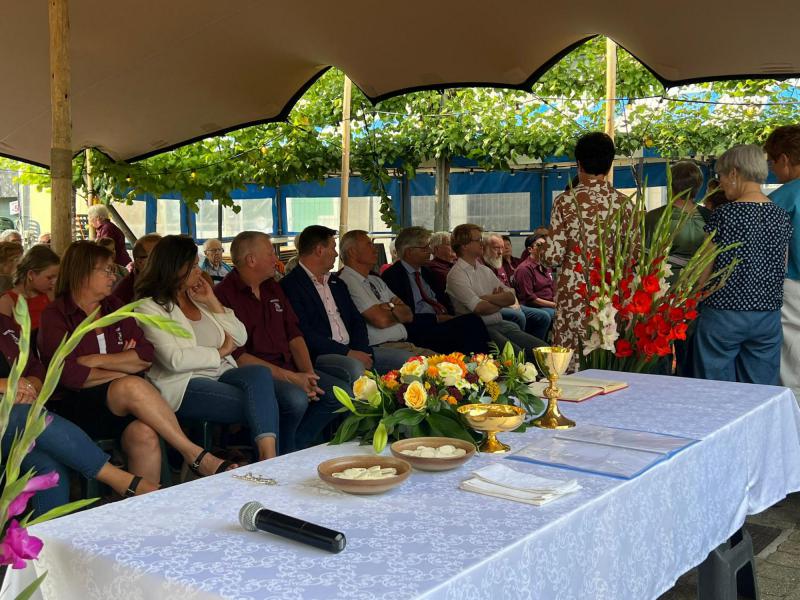 Eucharistieviering tijdens Wingens Bruegelweekend 