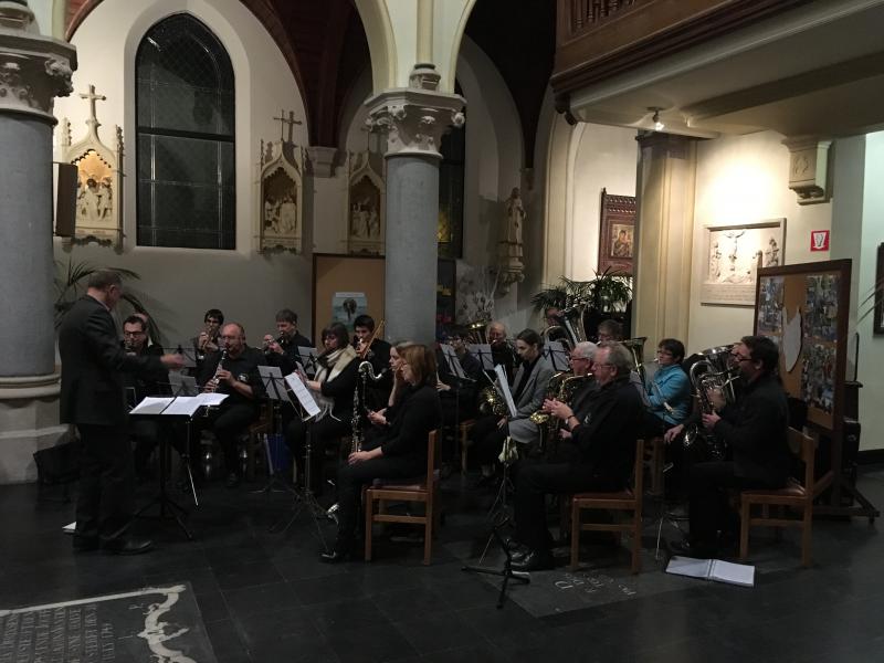 Koninklijke Harmonie Sint-Martinus Halle verzorgt avondmis op 25 november 2017 