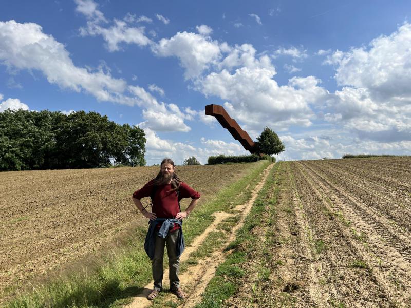 4 juli, Wandeltocht naar vlooybergtoren met Jan, © Chris De Groote