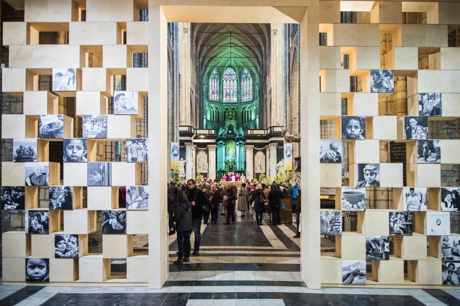 Heilige deur Sint-Baafskathedraal Gent © Bisdom Gent, foto Frank Bahnmüller