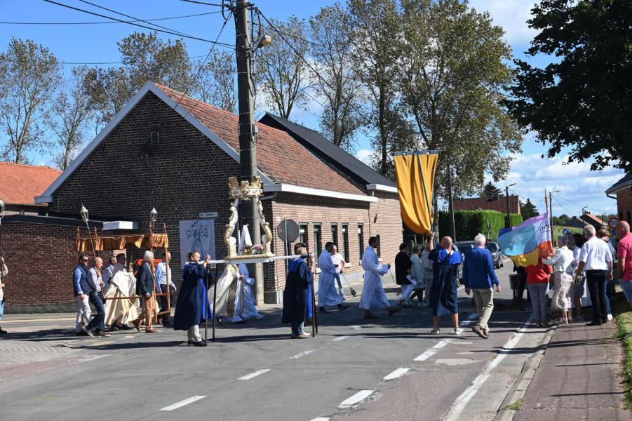 Terugblik Rozenkransprocessie Ossenweg © Gaston Pulinckx