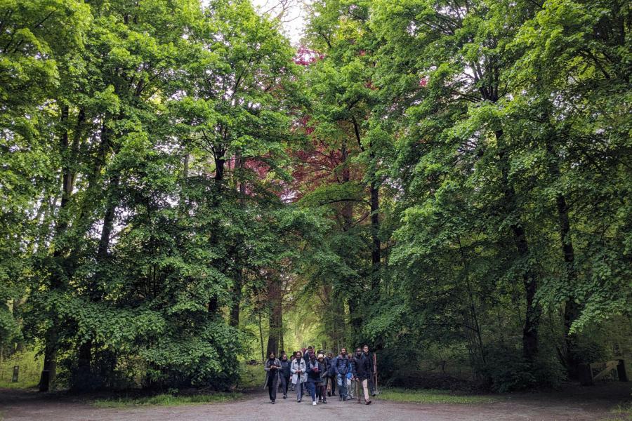 Op bedevaart van Sint Kwinten in Leuven naar Onze Lieve Vrouw van Basse-Wavre 2024 © Pastorale zone Leuven aan de Dijle