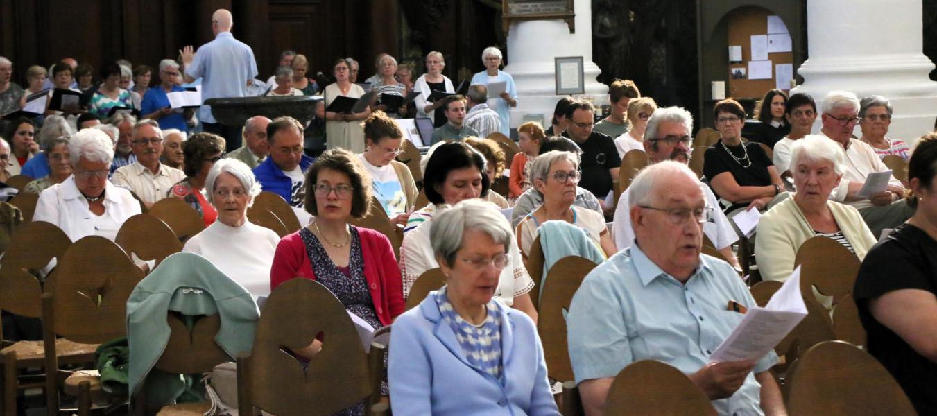 Terugblik op Slotviering pastoraal werkjaar - juni 2024 © Philippe Meyer