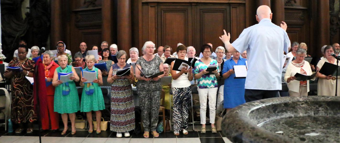 Terugblik op Slotviering pastoraal werkjaar - juni 2024 © Philippe Meyer