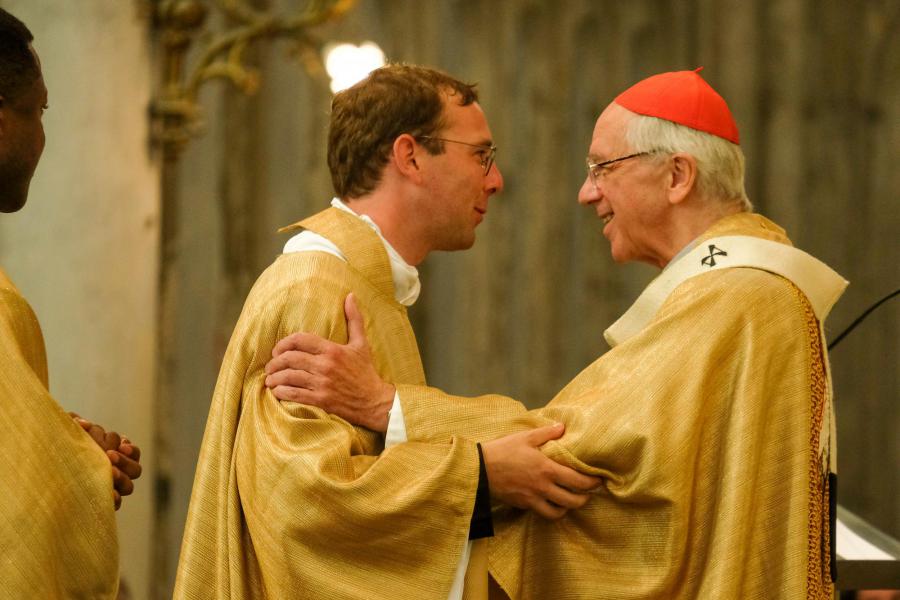 Priesterwijding Geert Narinx, Sint-Romboutskathedraal Mechelen, 10 juli 2022 © Laurens Vangeel