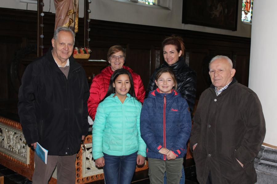 op ontdekkingstocht in onze kerk 