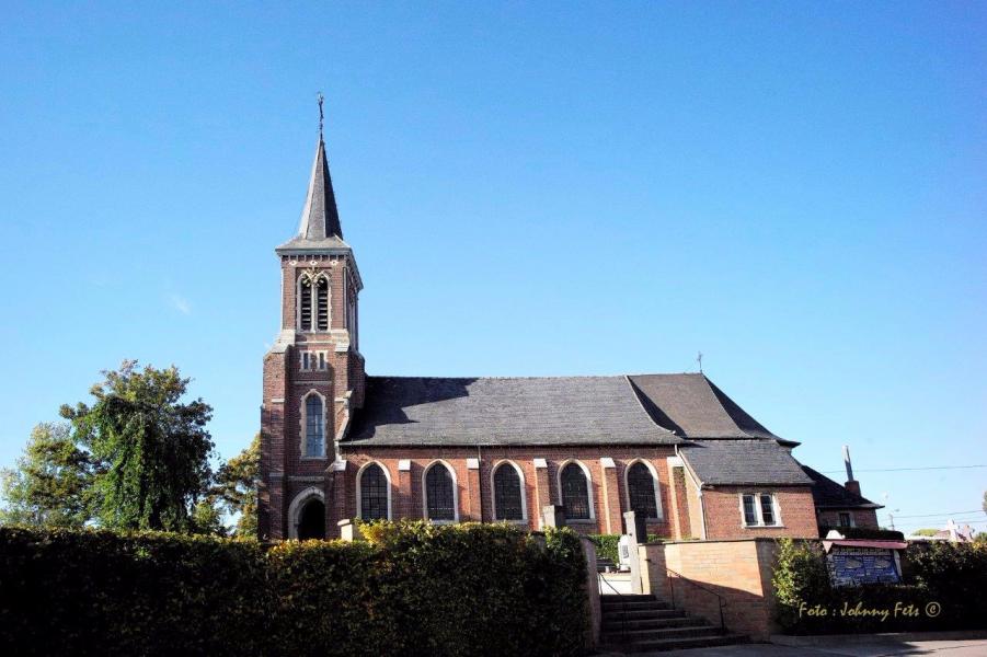 De kerk zonovergoten 