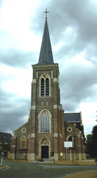 Onze-Lieve-Vrouwkerk, Kerkstraat, 1910 Kampenhout