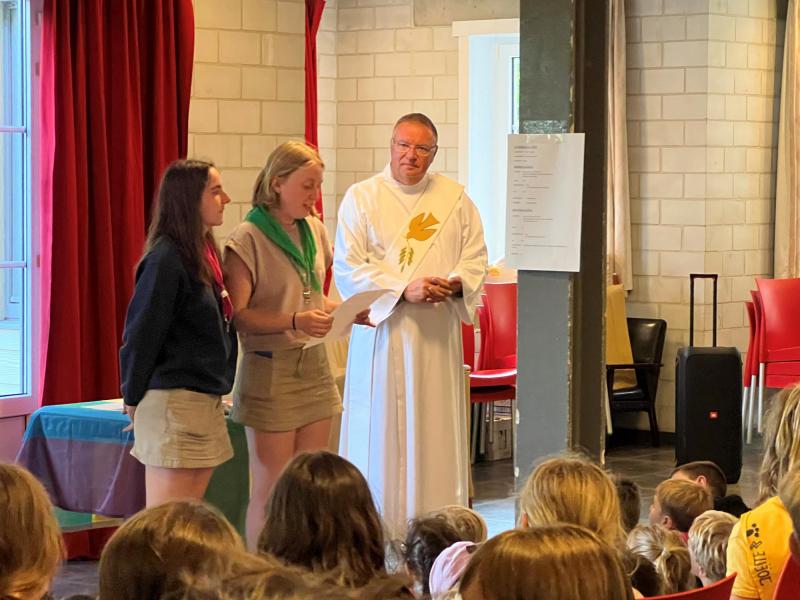 Chiro op kamp in Nieuwpoort 