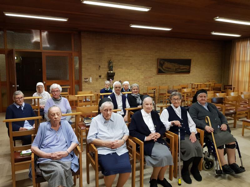 Zwartzusters van het OLV-ziekenhuis in december 2020 © E.H. Marc Verwaeren