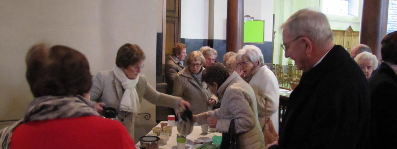 Koffiestop in de Sint-Servaaskerk 