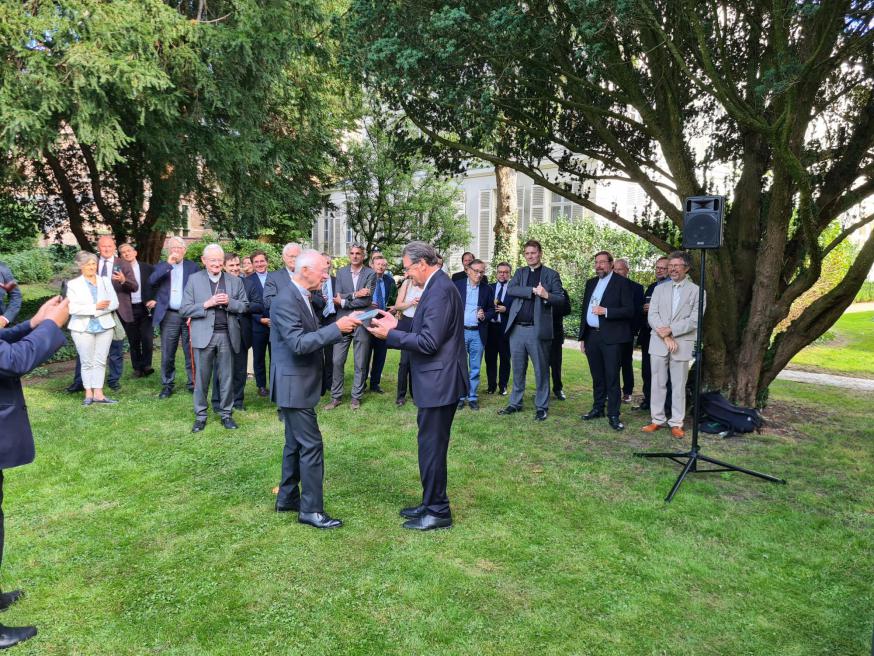 Afscheidsviering Mgr. Herman Cosijns als secretaris-generaal van de Belgische bisschoppenconferentie, Mechelen 14 september 2023 © Dienst Communicatie aartsbisdom Mechelen-Brussel