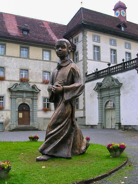 Standbeeld van Tarcisius in Türkenfeld (Duitsland) 