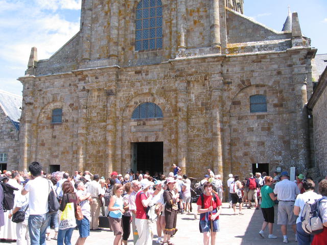 Basiliek Mont Saint-Michel © J. Polfliet