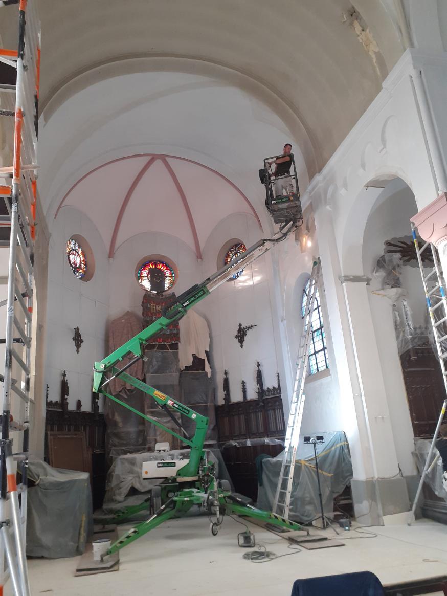 Sint-Gertrudiskerk renovatie 2024 © J.Follet