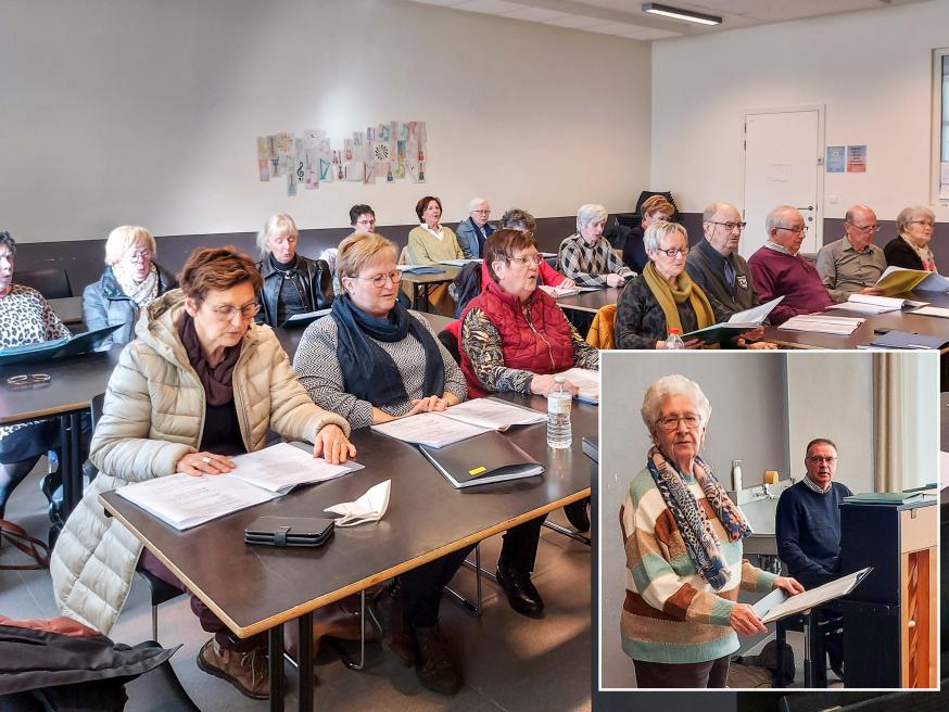 Gelegenheidskoor repetitie 